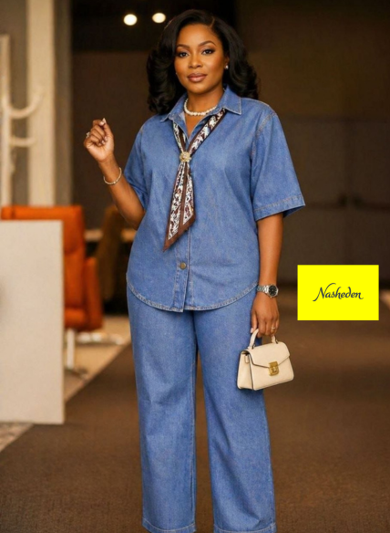 Denim Set Light Blue